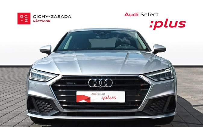 Audi A7 cena 194900 przebieg: 114600, rok produkcji 2019 z Poznań małe 667